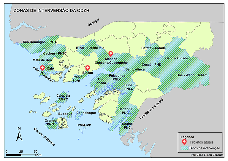 Zonas de Intervenção